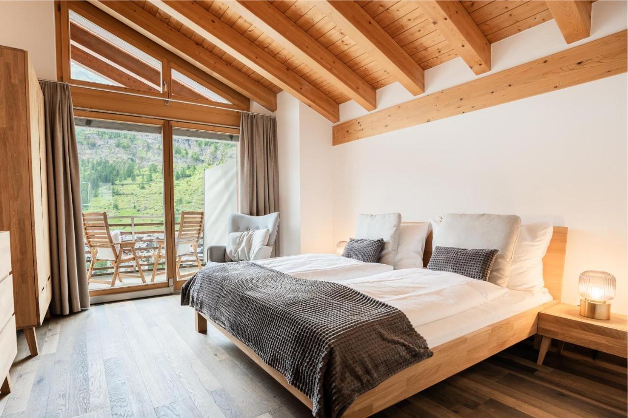 Fantastic Panoramic View Home In Zermatt Exterior foto